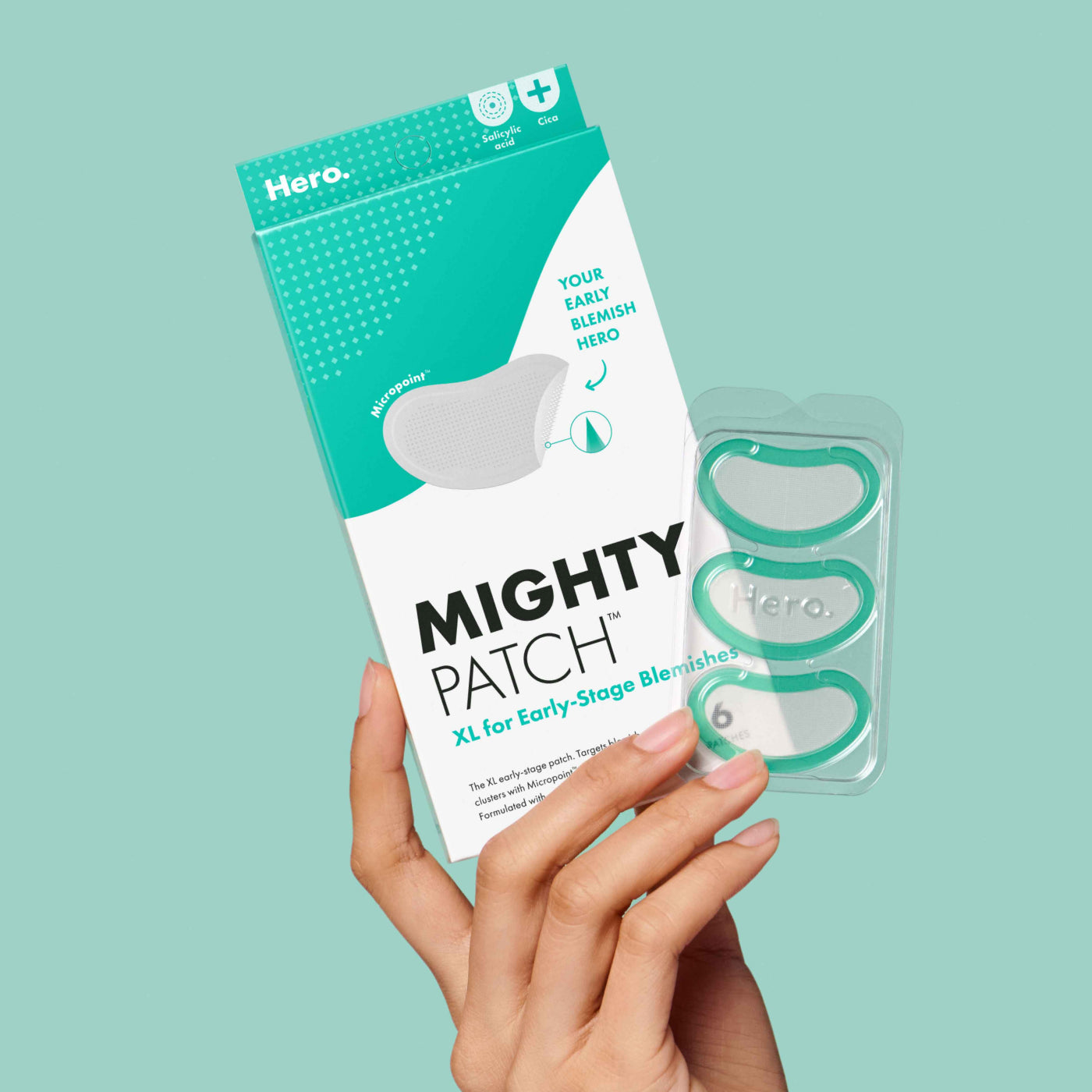 Mighty Patch™ for XL Early-Stage Blemishes - Wide Stage Care